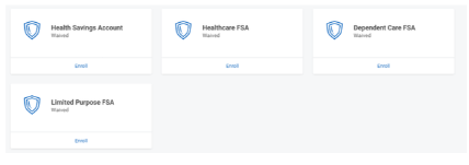 Enrolling flexible spending accounts on workday